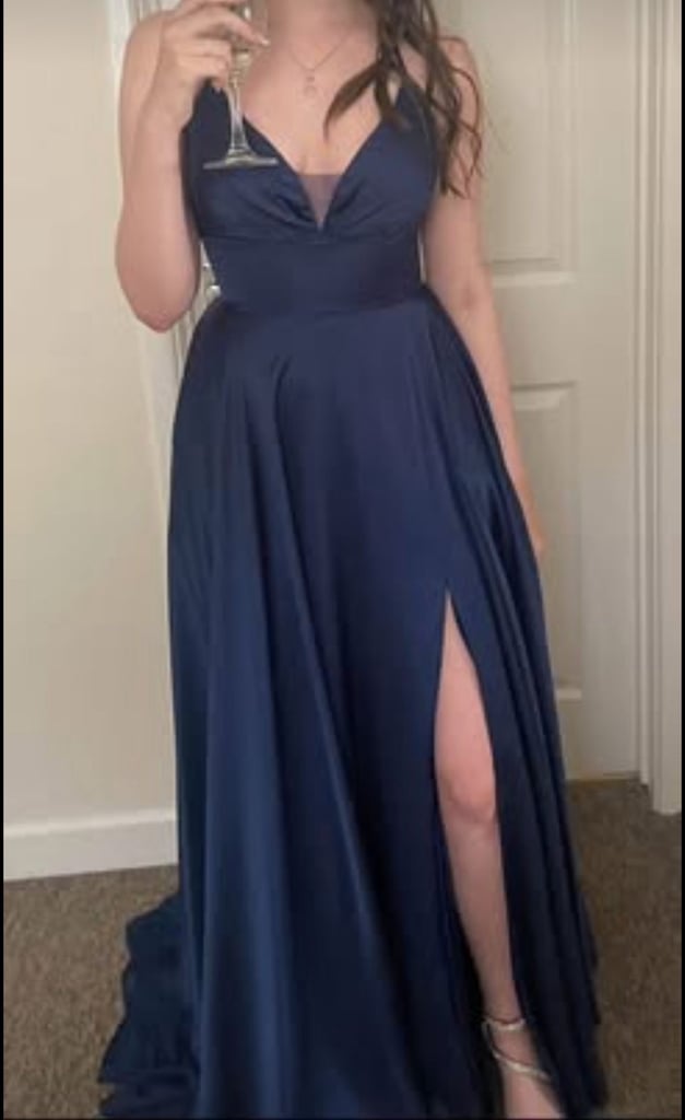 image for Navy Prom Dress