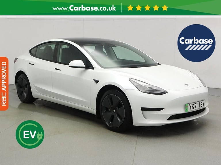 2021 Tesla Model 3 Standard Range Plus Saloon 4dr Electric Auto RWD (241 bhp) Saloon ELECTRIC Aut...
