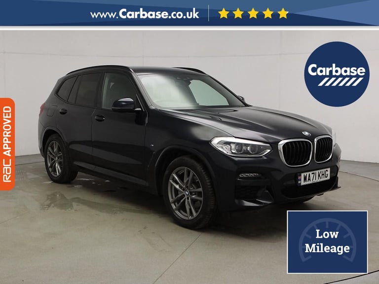 2021 BMW X3 2.0 20d MHT M Sport SUV 5dr Diesel Hybrid Auto xDrive Euro 6 (s/s) (190 ps) SUV DIESE...