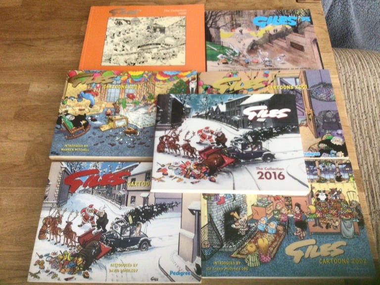 image for 7 Giles Cartoon Annuals.