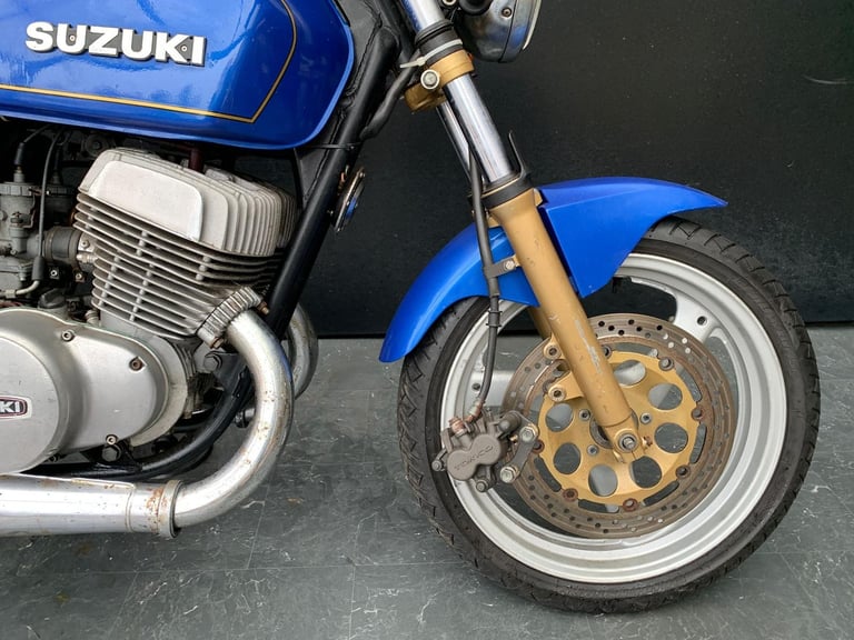 SUZUKI GT500 1976 CLASSIC RESTORATION PROJECT HPI CLEAR