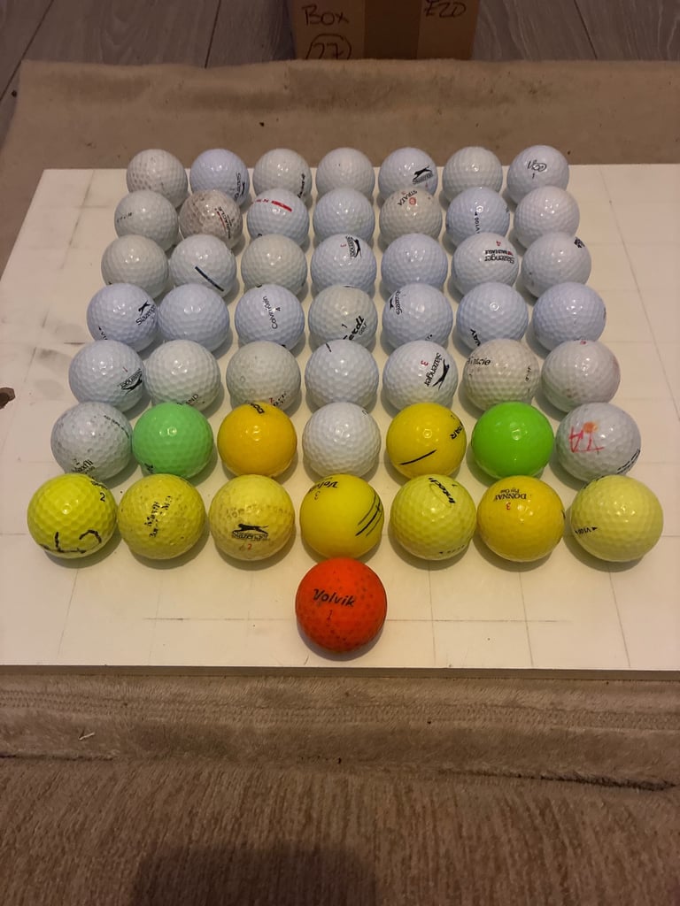 image for 50 x Random makes golf balls