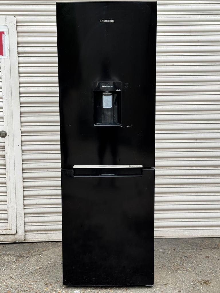 image for Samsung frost free fridge freezer waster dispenser black 3 months warranty 