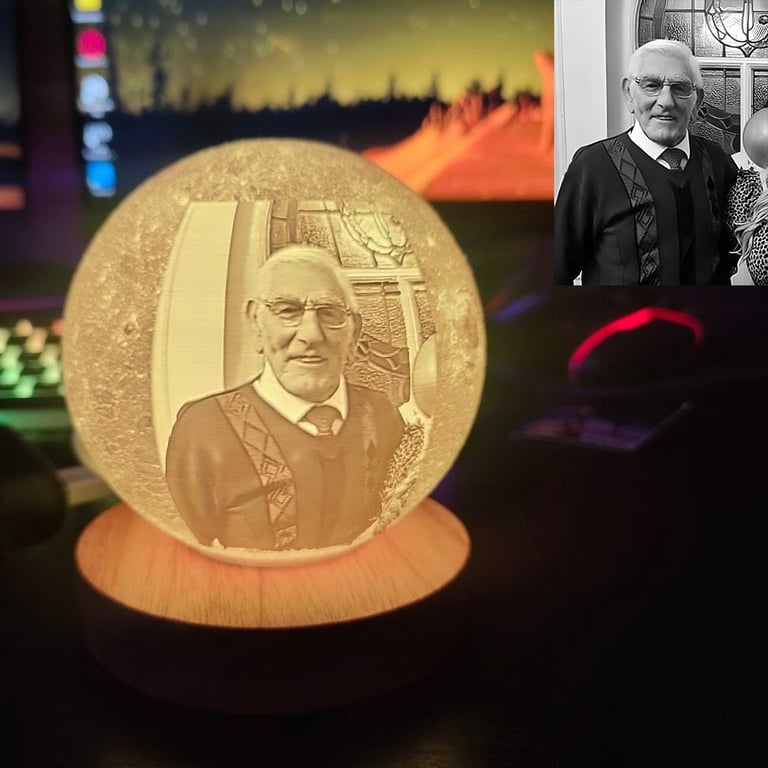 Custom Photo Lamps – Personal Christmas Gifts