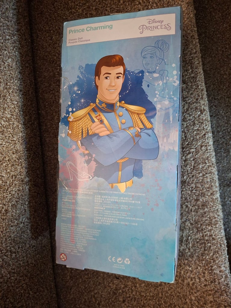 BNIB Disney Prince Charming Doll