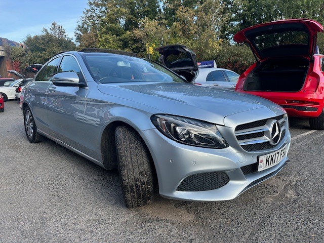 2017 Mercedes-Benz C-Class 2017 17-Reg Mercedes C220d Sport Premium 9G-Tronic Auto,BIG SPEC,PAN R...