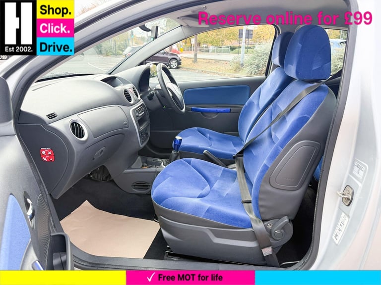 2006 Citroen C2 1.1i SX Hatchback 3dr Petrol Manual (138 g/km, 59 bhp) HATCHBACK Petrol Manual