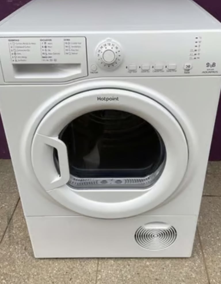 Hotpoint 8kg condenser dryer 