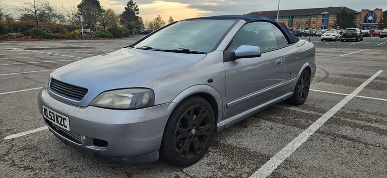 Vauxhall, ASTRA, Convertible, turbo, 2003, Manual, 1998 (cc), 2 doors, swaps, long mot