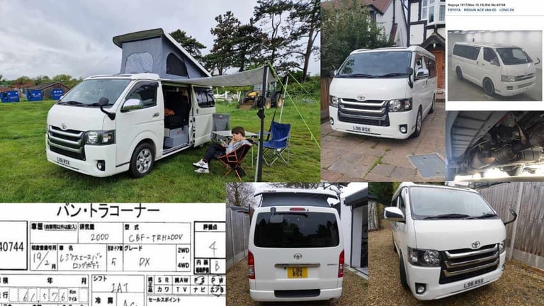 Toyota, HI-ACE, Campervan, Reimo 2007, 1990 (cc)