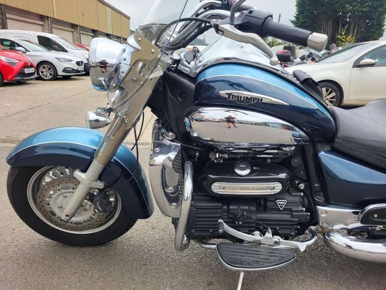 2007 57 TRIUMPH ROCKET 111 3 TOURING 23 BLUE CLASSIC CRUISER TOURER CLEAN