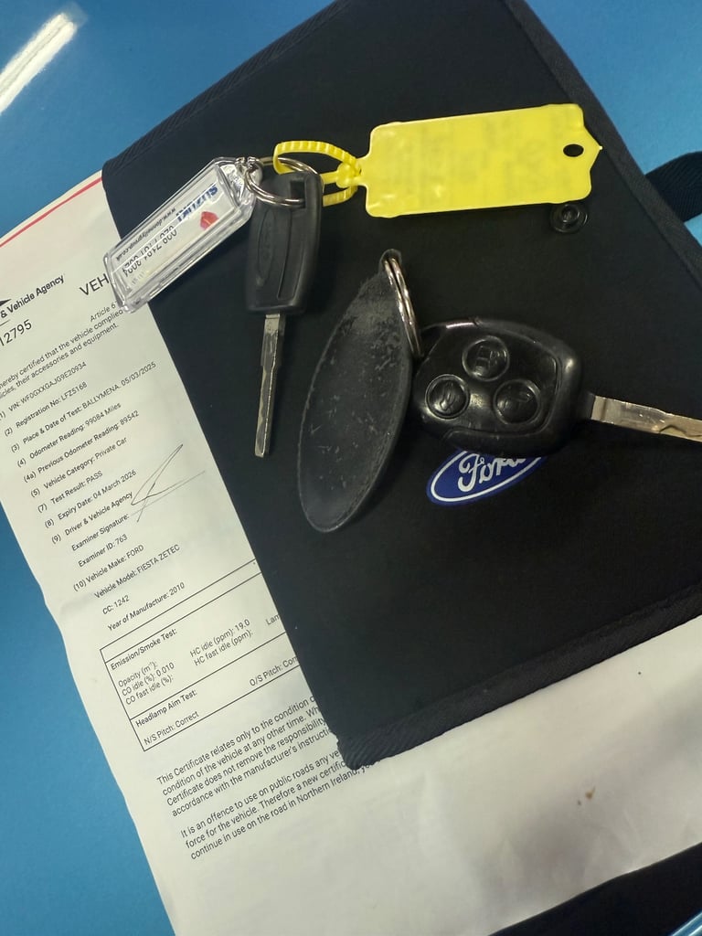 Ford, FIESTA, Hatchback, 2010, Manual, 1242 (cc), 3 doors