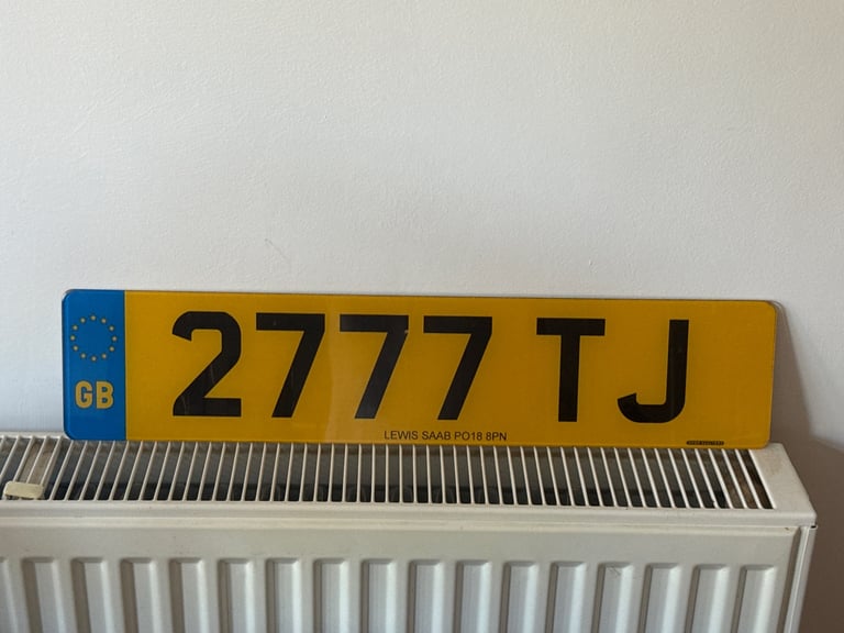 Personalised Number Plate