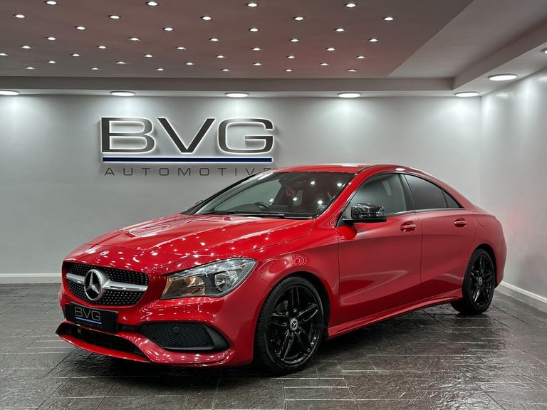 2018 Mercedes-Benz CLA 1.6 CLA180 AMG Line Edition Coupe 7G-DCT Euro 6 (s/s) 4dr SALOON Petrol Au...
