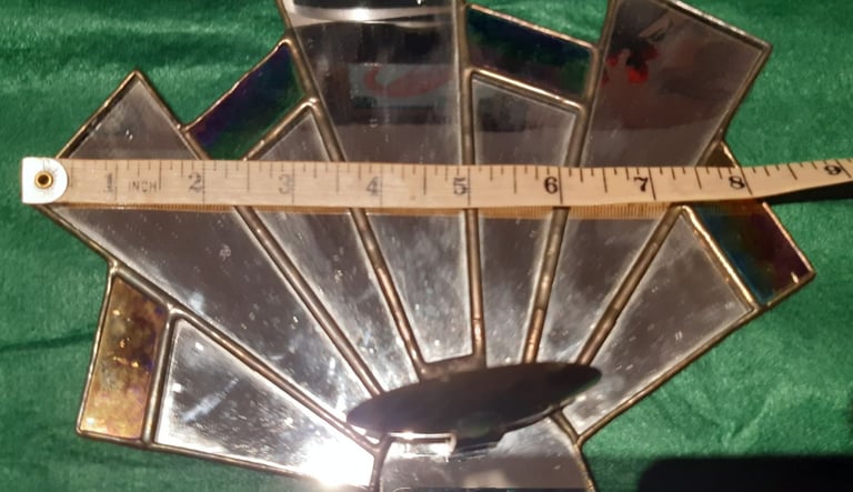 Antique vintage art deco wall sconce candle holder