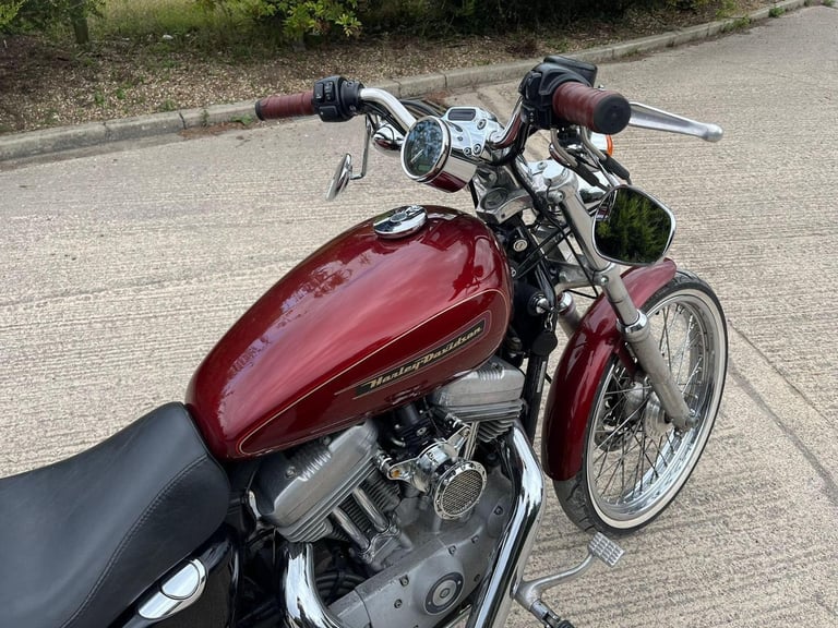 2009 09 HARLEY-DAVIDSON XL883C XL 883 C SPORTSTER CUSTOM CRUISER XLH883 - 2k MLS