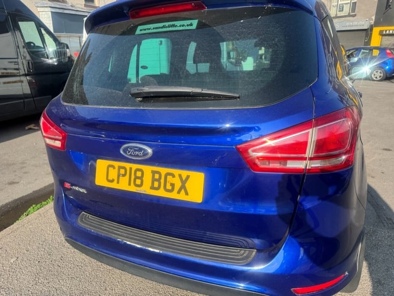 2018 Ford B-MAX 1.5 TDCi Zetec Navigator MPV 5dr Diesel Manual Euro 6 (s/s) (95 ps) MPV Diesel Ma...