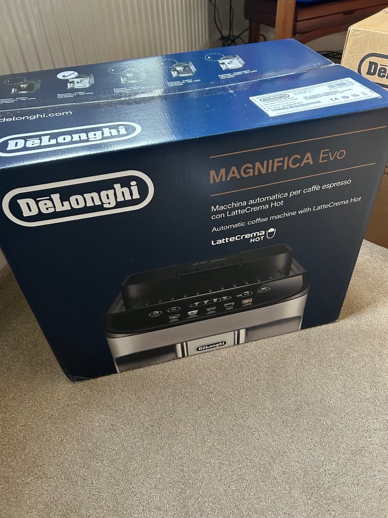 image for ☕ DeLonghi Magnifica Evo Bean to Cup Coffee Machine – Brand New, Boxed - Silver and Black 