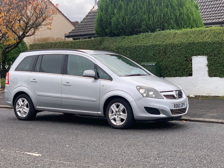 Vauxhall, ZAFIRA, MPV, 2010, Manual, 1686 (cc), 5 doors