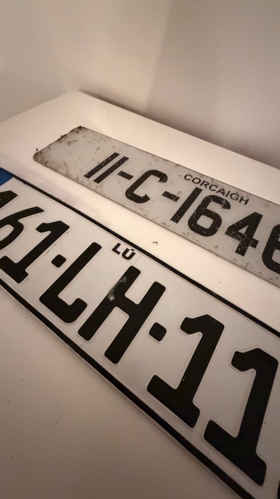 Ireland Vehicle Number Plates Souvenir