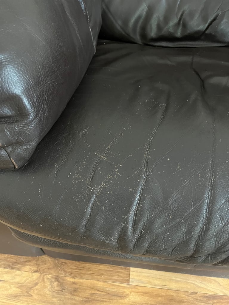 Free Italian leather sofa and chairs