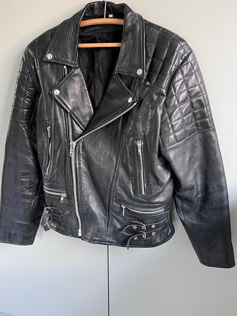 Leather jacket, women's small/medium