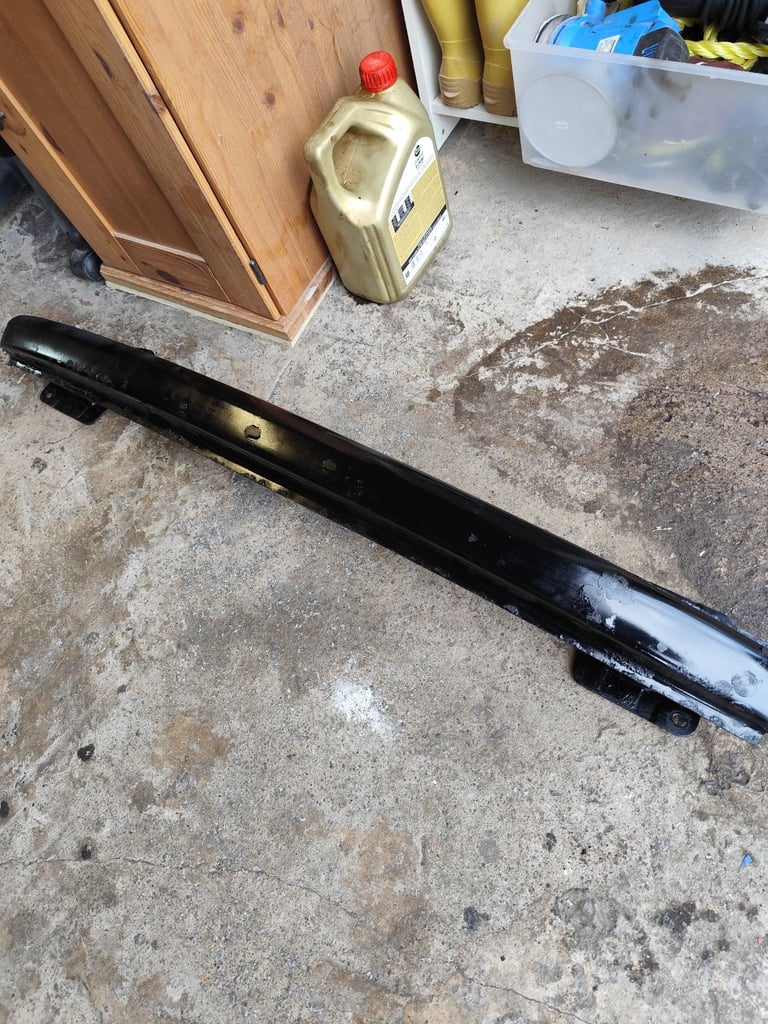 Crash bar rear for vw polo 2005-2009 9n3 black
