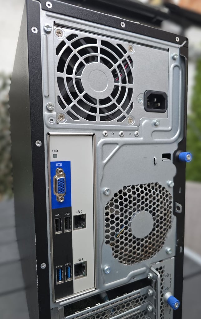 HP ProLiant ML30 Gen9 Tower Server – Xeon E3-1220 v5 | 64GB RAM | 3TB SSD