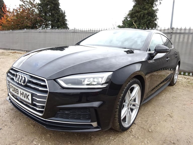 2019 69 REG AUDI A5 S LINE 40 TDI QUATTRO DIESEL AUTO DAMAGED REPAIRABLE SALVAGE