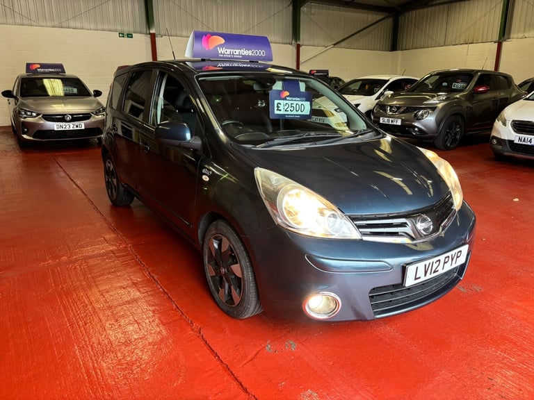 image for 2012 Nissan Note 1.4 N-Tec+ 5dr MPV Petrol Manual