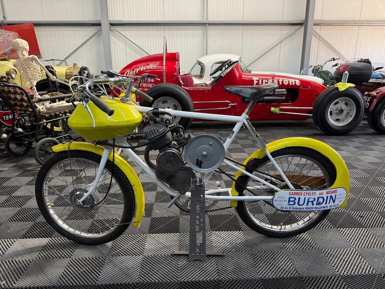 1975 Burdin Derny, Vintage Burdin Derny Cycle Pace Bike, V5