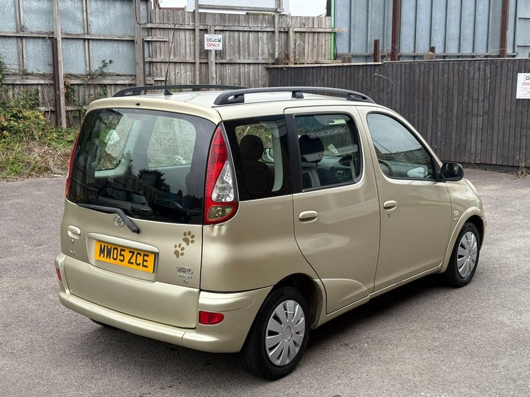 2005 Toyota Yaris Verso 1.3 VVT-i T3 5dr MPV Petrol Automatic