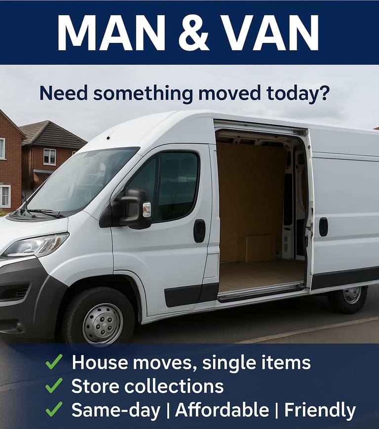 House Removal/ Waste Disposal / Rubbish Clearance/ Man and Van/ Deliveries/  Collections Rochdale