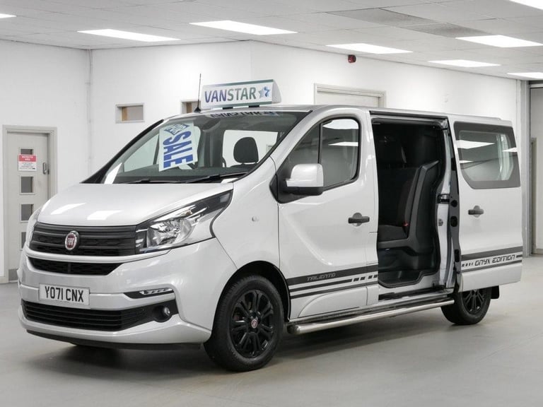 71 FIAT TALENTO 2.0 MULTIJET 170 BHP SWB ONYX AUTO 6 SEATER CREW ( NO VAT ! )