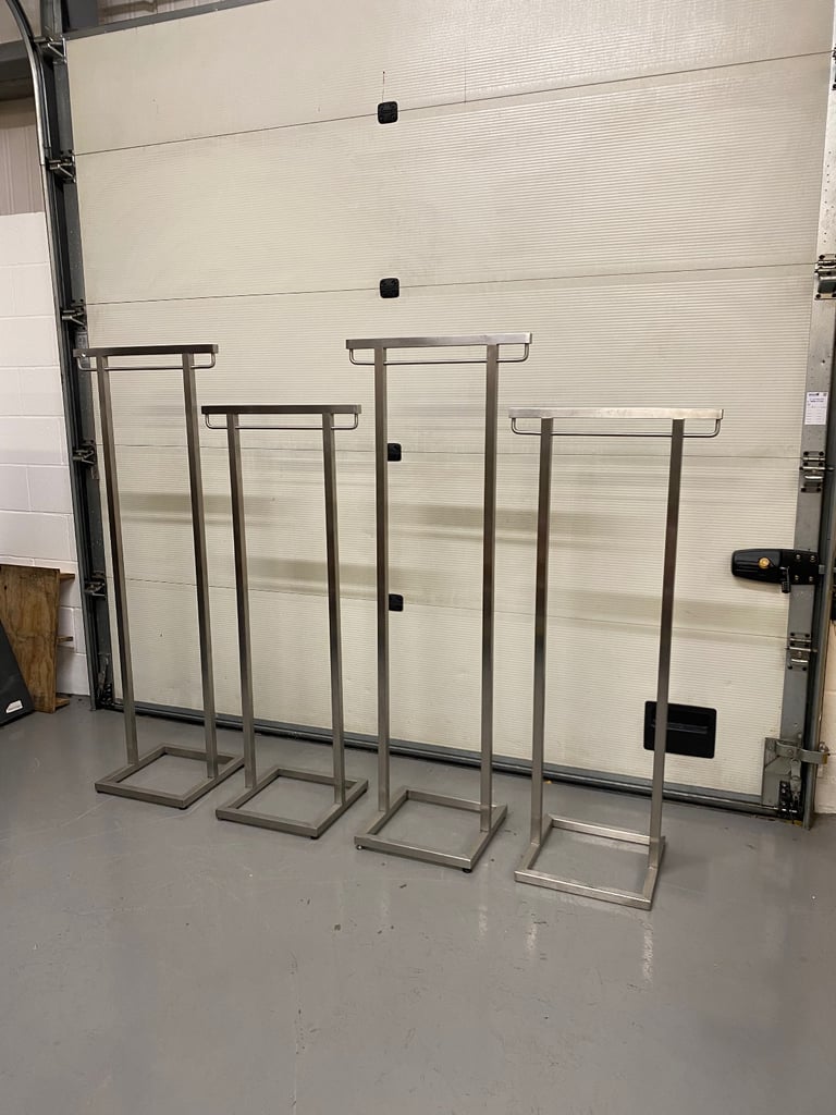 image for Coat Rail - Brushed Stainless Steel