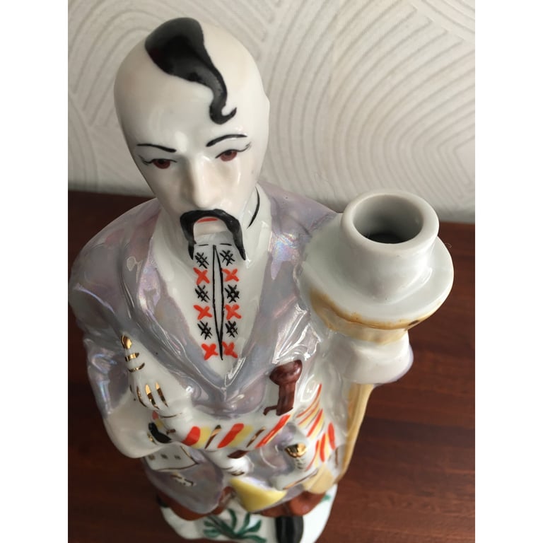 Hand Painted Ukrainian Cossack Souvenir Ornament Collectable Bottle 