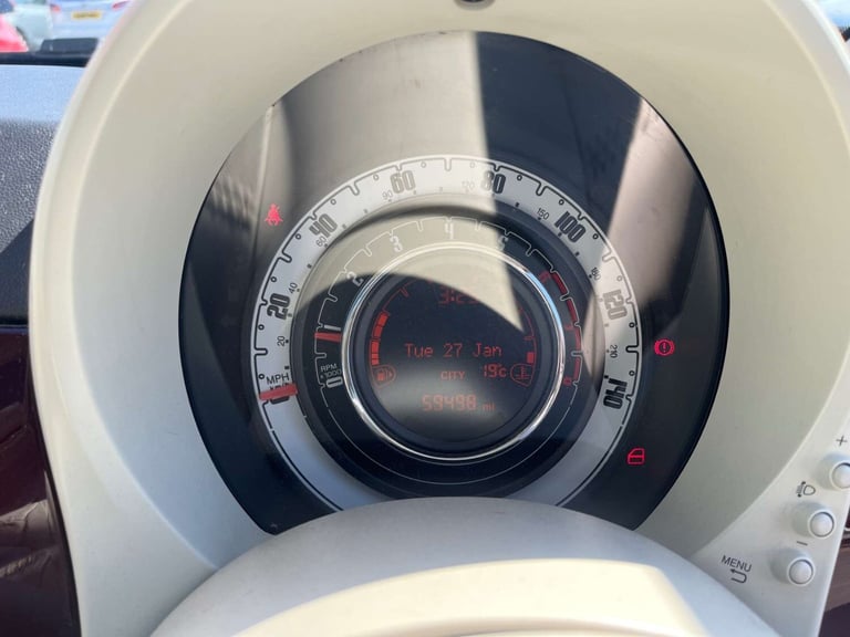 2015 Fiat 500 1.2 500 Lounge 3dr Hatchback Petrol Manual