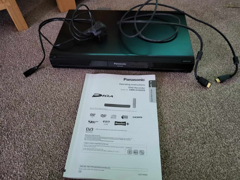 Panasonic DVD Recorder with Freeview