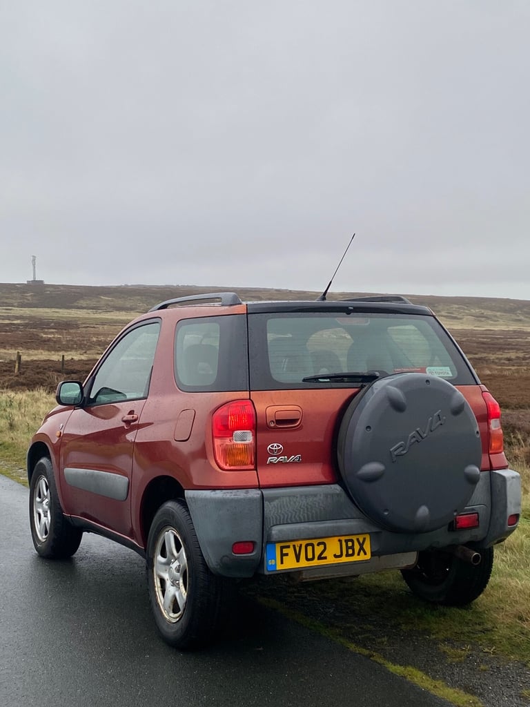 2002 Toyota RAV4 2.0L 3DR 4X4 4WD HPI CLEAR  ESTATE Petrol Manual