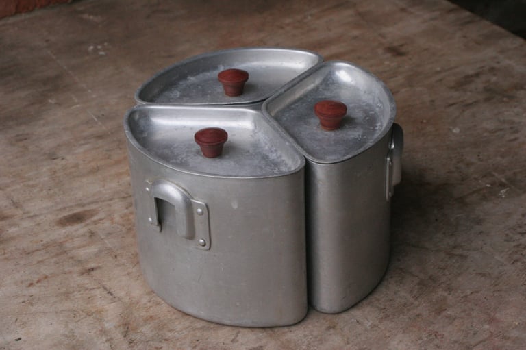 image for Vintage Swan Triple Pans