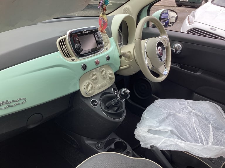 2016 Fiat 500 1.2 Lounge 3dr HATCHBACK Petrol Manual