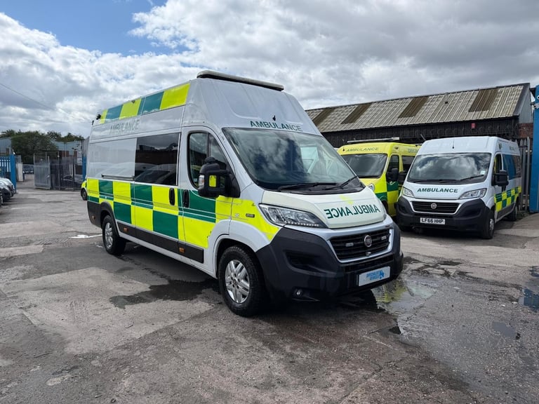 Fiat Ducato L4 H4 Ambulance Driver Training Vehicle Crew Cab Camper Motorhome 