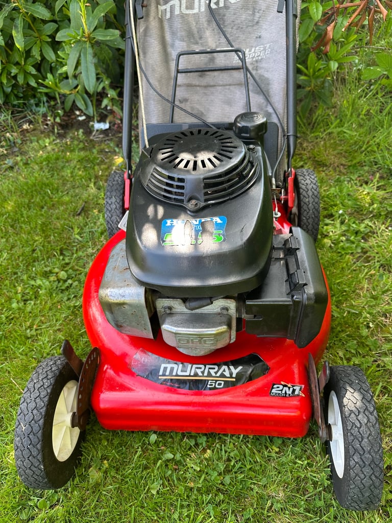 Honda 20”cut mulch or bag lawnmower heavy gauge steel deck petr mower serviced sharpened 