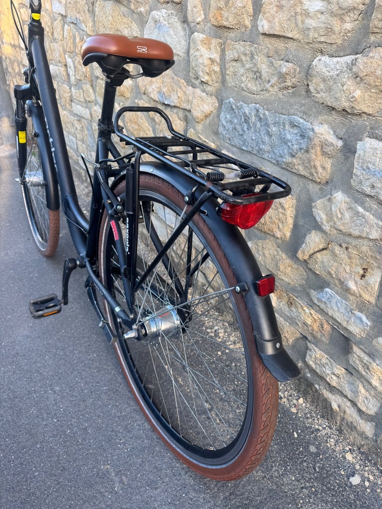 Step through Dutch style ladies bike