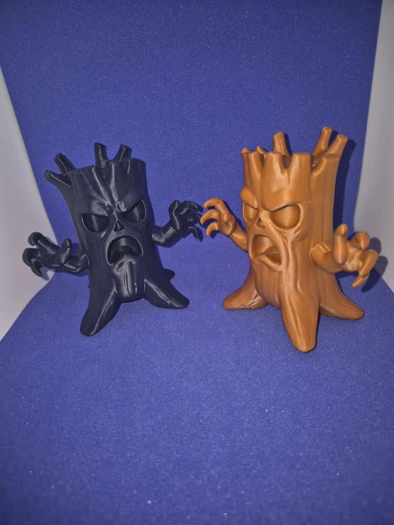 Halloween character tree