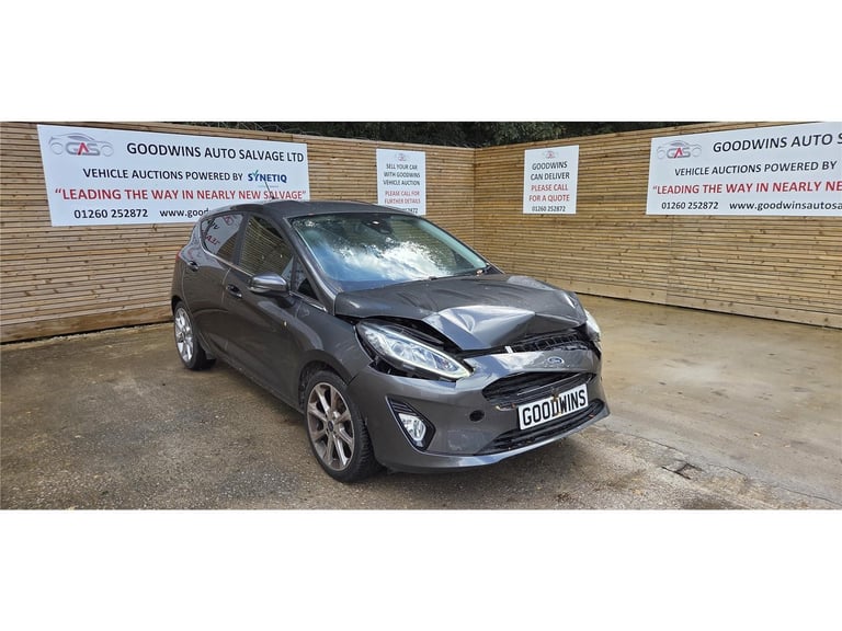 2020 70 FORD FIESTA TITANIUM X 1.0T ACCIDENT DAMAGED REPAIRABLE SALVAGE 