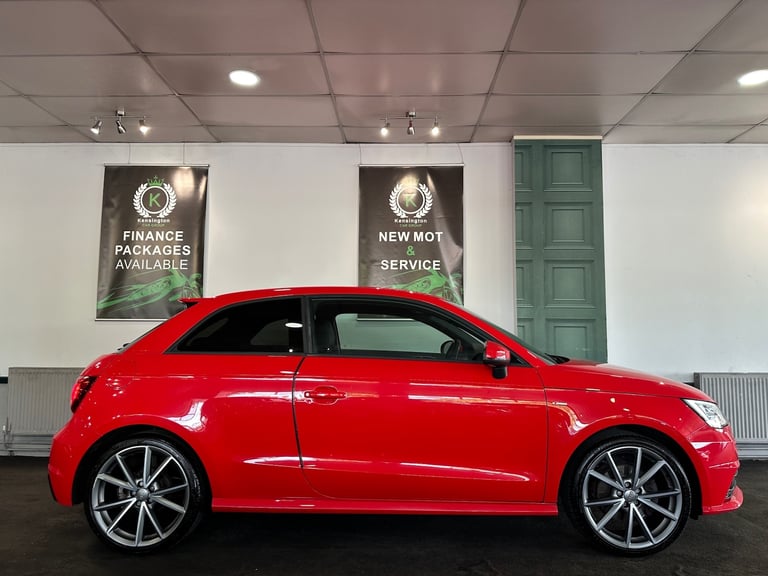 2017 Audi A1 1.4 TFSI 150 Black Edition 3dr S Tronic HATCHBACK Petrol Automatic