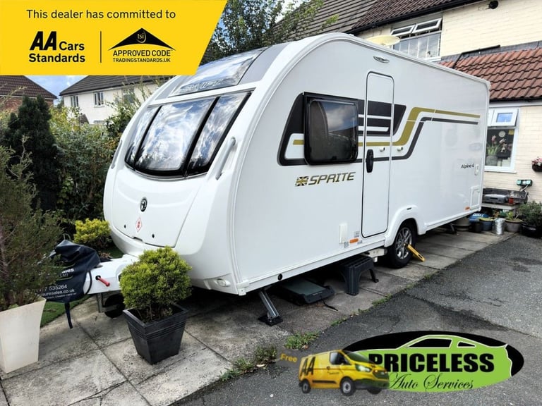 image for 2017 17 SPRITE ALPINE 4 SWIFT SPRITE ALPINE 4 BERTH CARAVAN