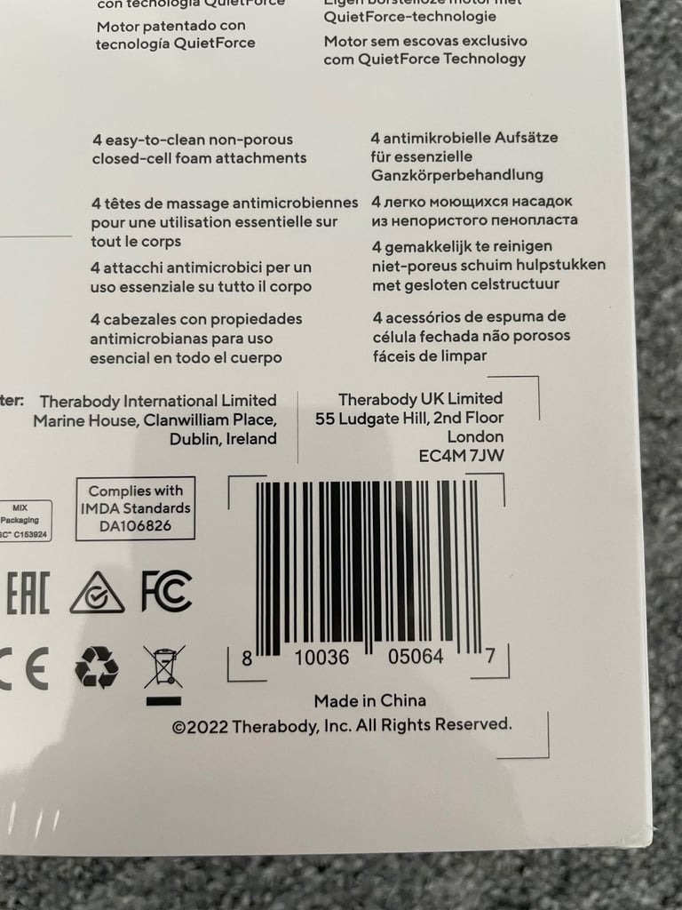 Brand New Theragun Prime – Sealed Massage Gun