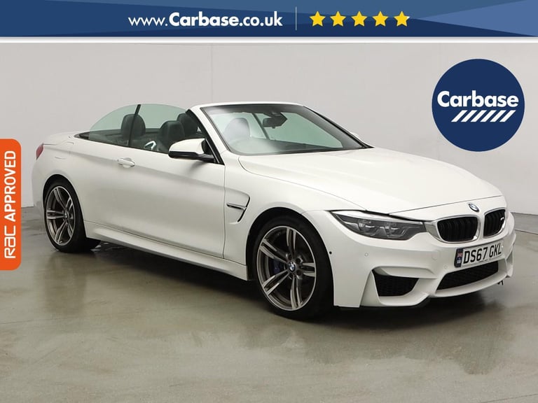 2017 BMW M4 3.0 BiTurbo Convertible 2dr Petrol DCT Euro 6 (s/s) (431 ps) Convertible PETROL Autom...